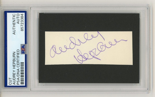 Audrey hepburn signed - ~,