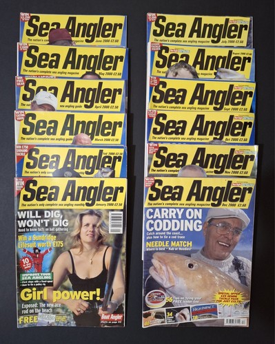 Sea angler magazine - magazine, complete