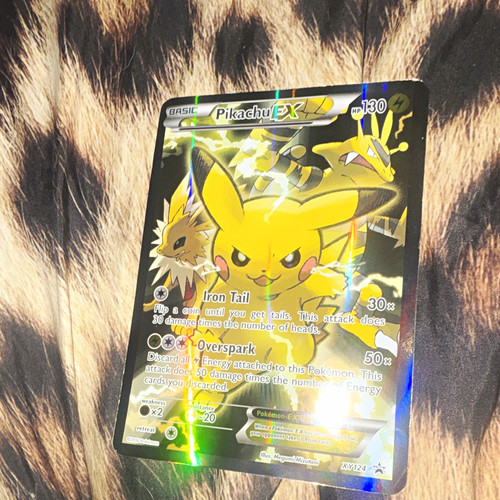 Pikachu xy124 black - black, star