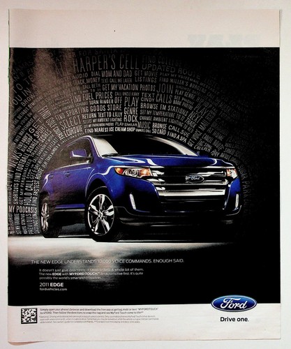 Ford edge myford touch 2011 - edge,