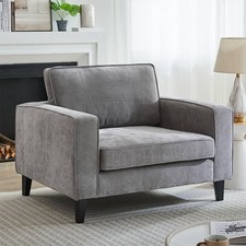 Soho Fabric 1 Seater Sofa In