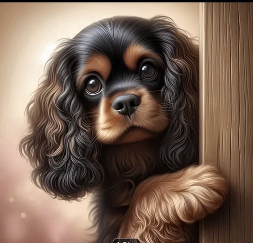 30cm square cavalier king - square,