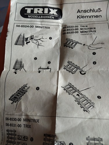Minitrix gauge unused - minitrix,