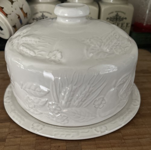 Vintage heavy cheese dome vgc - dome,