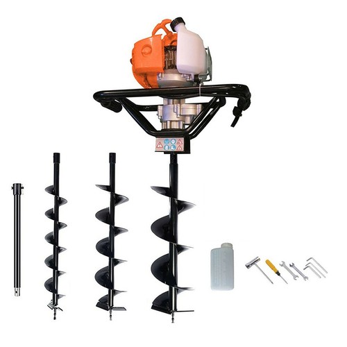 Petrol earth auger post hole - auger,