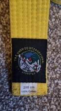 TAGB Tae Kwon-do yellow  belt