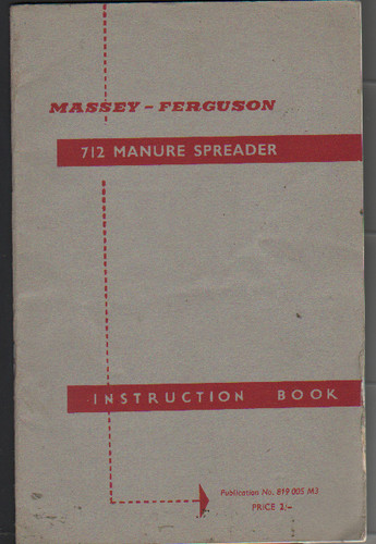 Original massey ferguson - massey-ferguson, "712"