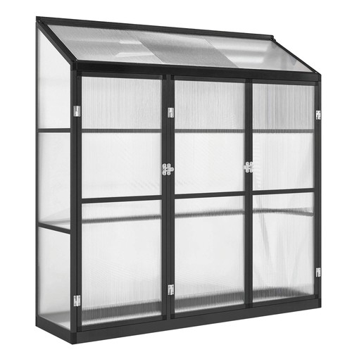 Polycarbonate greenhouse with - polycarbonate,