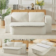 74.8” Convertible Futon Sofa