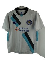 JJB Kids Leicester City Boys Football Shirt Jersey FC White Sports Size L Youth
