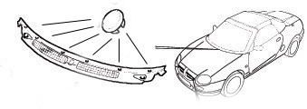 Mgf tf windscreen - mgf,