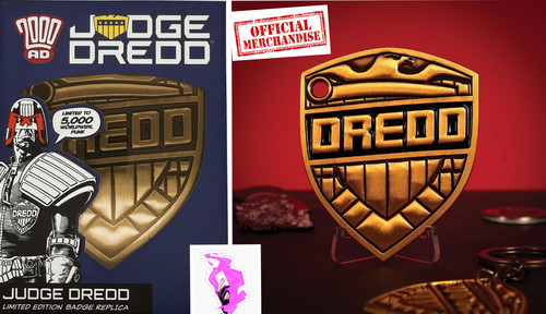 Judge dredd badge replica - replica, –