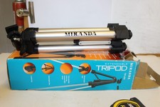 New Miranda TP-25 Extendable Tripod Max 124cm Boxed