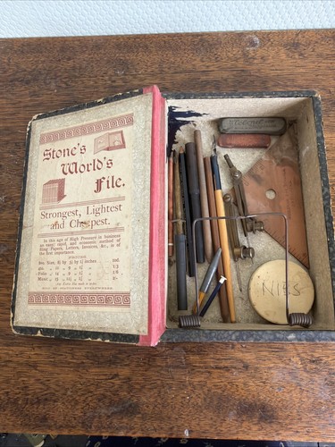 Antique drawing office - drawing, set