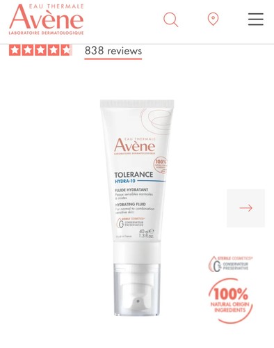 Avene tolerance hydra - avene,