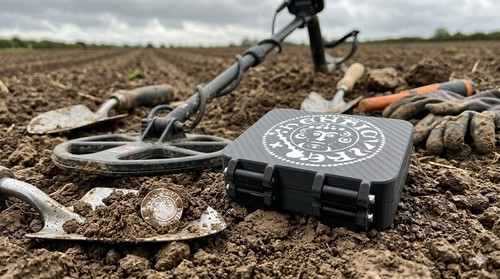 Metal detecting finds box - box, –