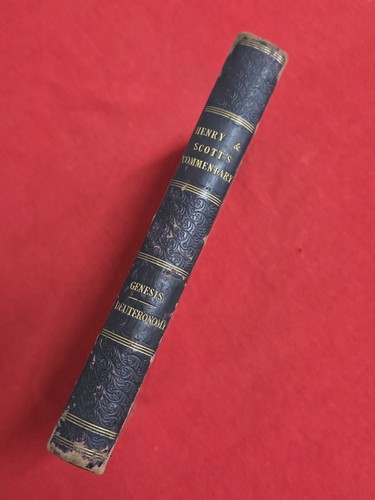 Commentary upon the holy bible - commentary,