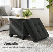 SONGMICS Storage Ottoman
