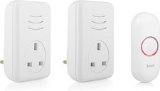 Byron Wireless Doorbell Set, 2