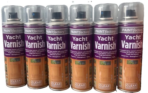 Clear yacht varnish spray - varnish,