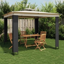 Gazebo 2.94x2.94m Cream