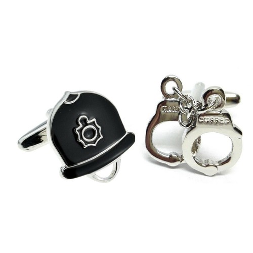 Mixed pair police - police, helmet