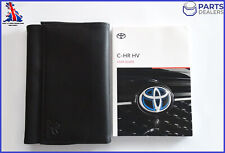 GENUINE TOYOTA C-HR HV 2017-2020 USER GUIDE MANUAL HANDBOOK WALLET PACK