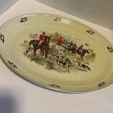 Equestrian Oval Platter Liverpool Road Pottery Stoke On Trent Ralph Lauren Vibe