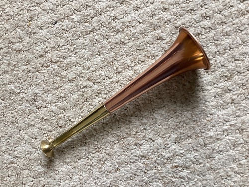 Vintage hunting horn - horn, copper