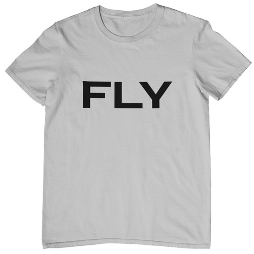 Fly shirt worn by - -,