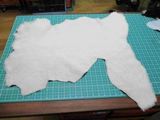 Off White soft curly Sheepskin