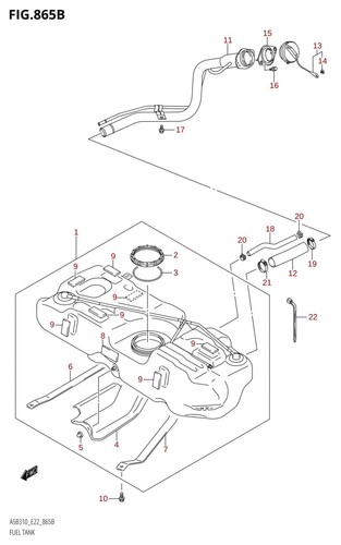 Suzuki genuine fuel filler - suzuki,