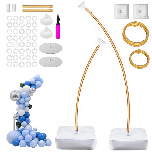 Balloon arch backdrop - arch, white
