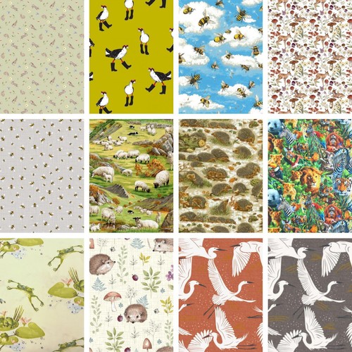 Cotton fabric animal - cotton,