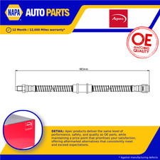 Brake Hose fits MERCEDES S350