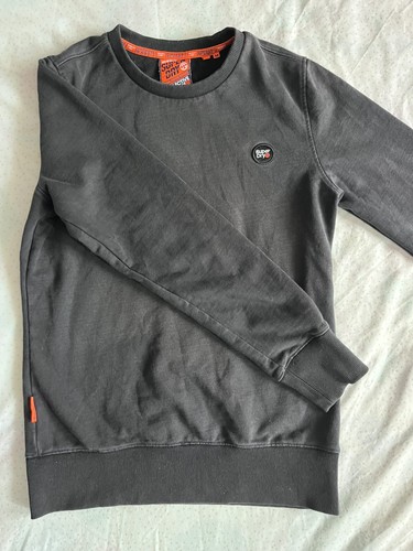 Mens superdry charcoal black - superdry,