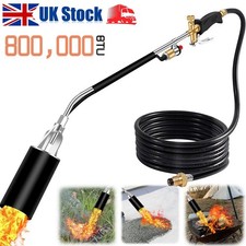 2M Hose Long Arm Propane Butane Gas Torch Burner Blow Kit Roofer Roofing Brazing