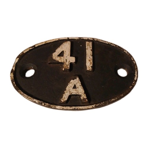 Railwayana 41a darnell shed - 41a,