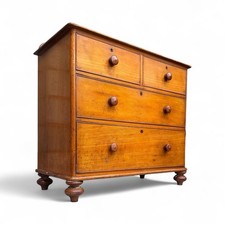 ANTIQUE PINE CHEST OF DRAWERS VICTORIAN C1880 SUPERIOR QUALITY