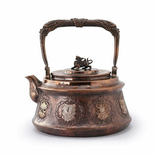 Copper tea kettle - copper,