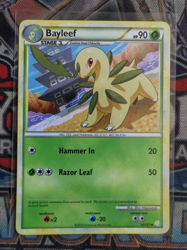 Bayleef 123 uncommon heart - 35/123,