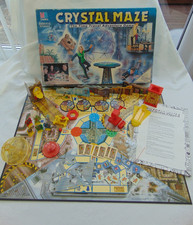 Vintage MB Games 1991 CRYSTAL MAZE Adventure Board Game - Complete