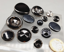 14 Vintage Silver & Black &