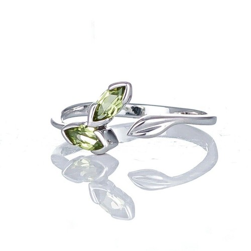 Peridot ring sterling - ring,