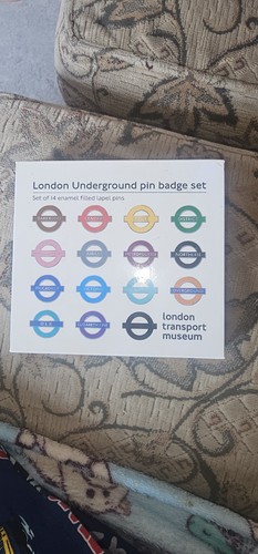 London underground pin badge - london,