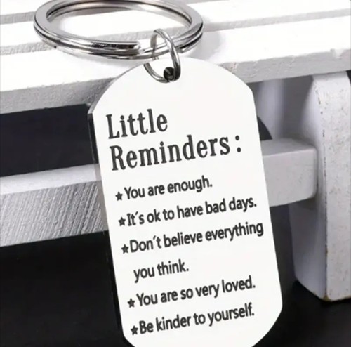 Little reminders keyring - little, for