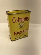 Vintage Yellow Colman's