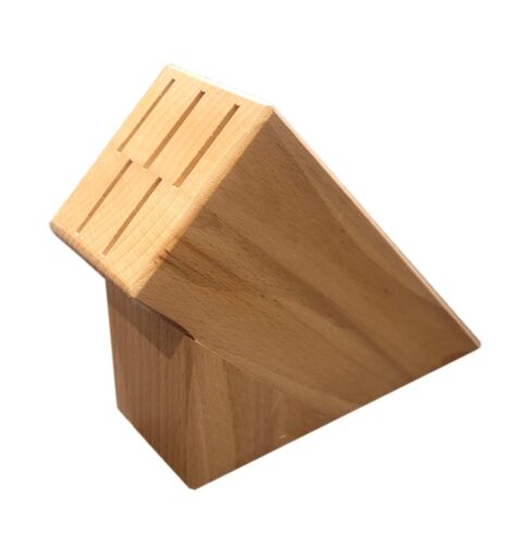 Wooden knife block for - wooden,