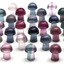 Natural Mini Fluorite Carving Animals Stone Quartz Crystal Healing Decor Reiki