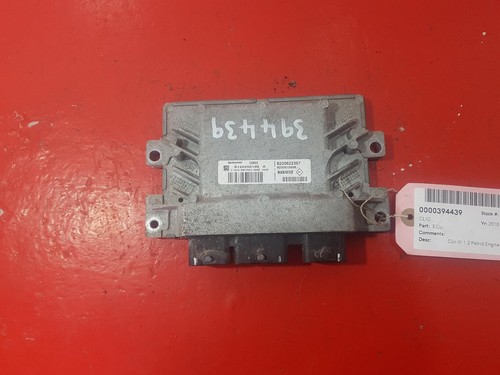2010 renault clio - clio, ecu